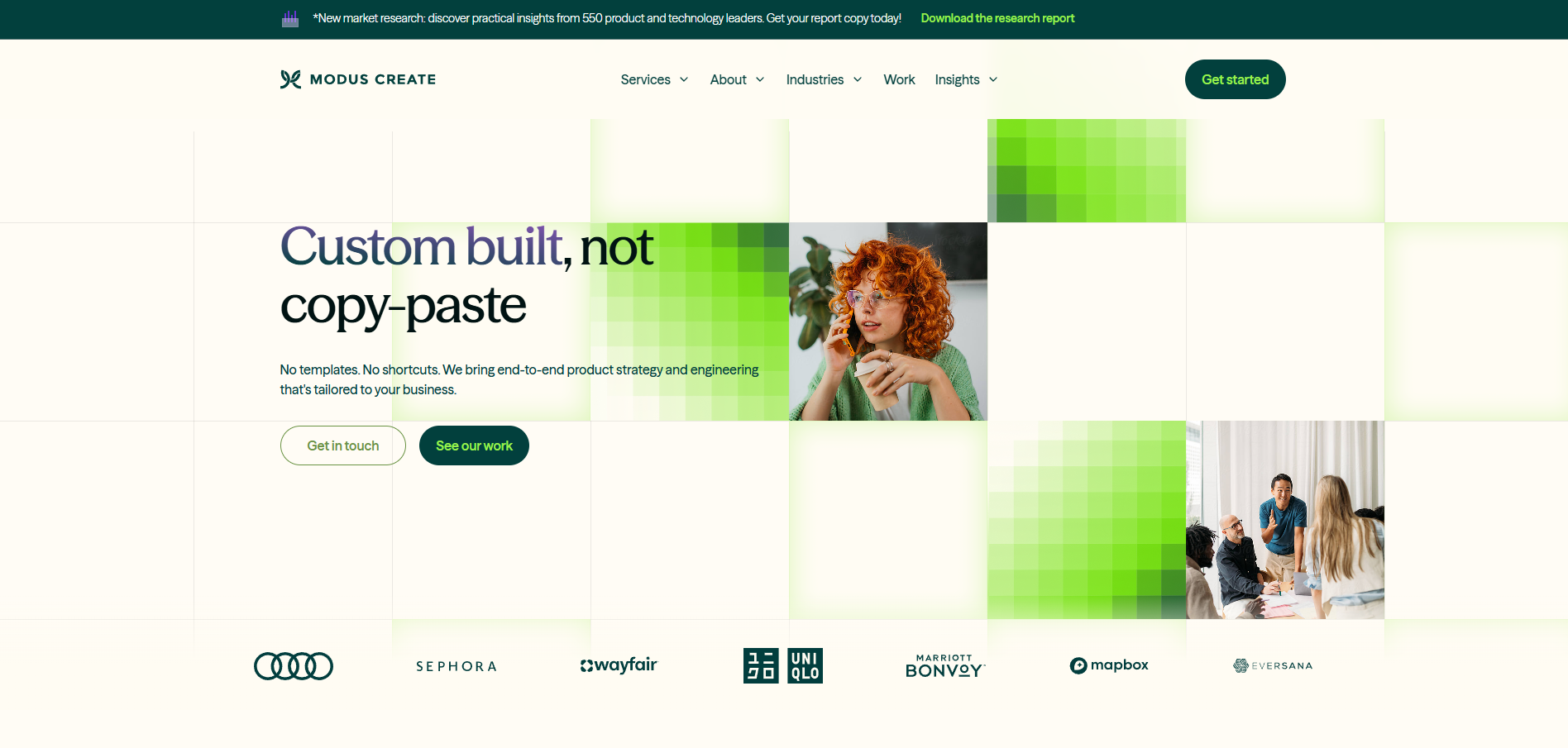 Modus website