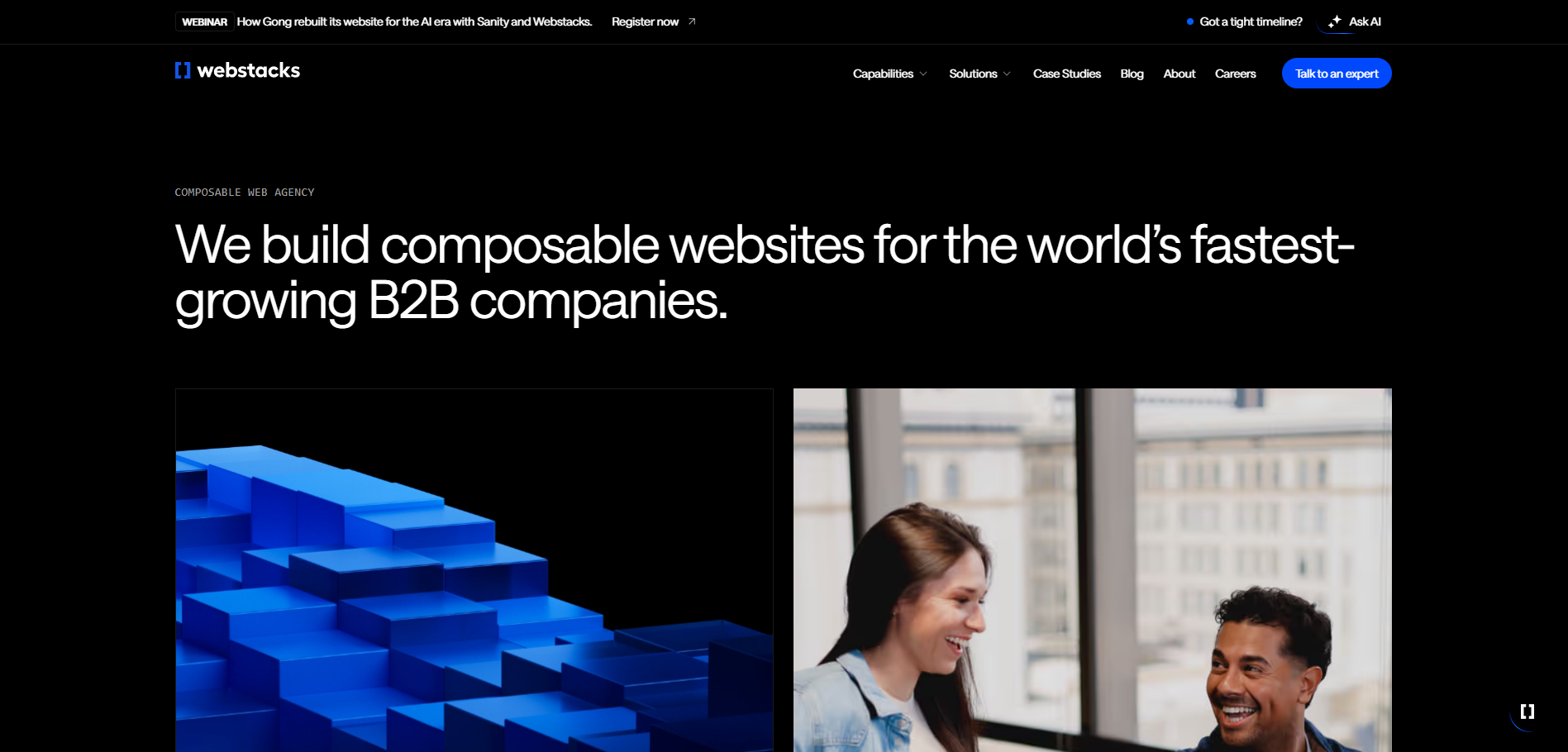 Webstacks website
